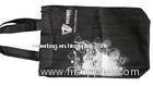 Recyle, Durable Black Fabric Shopping Bags, Canvas Shopper Bag For Gift Packaging
