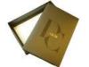 Folded Press Veins DC Paper Keepsake Gift Boxes With Lid, Matt Coated