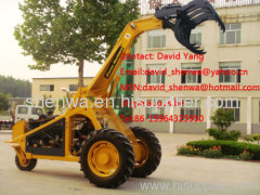 wheel logger wood loader 3 wheel wood loader