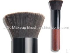 Flat powder brush