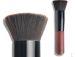 Flat powder brush