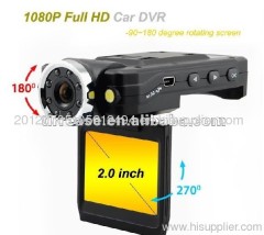 1080p full hd car dvr 140 degree car black box 2.0'' car dvr