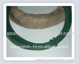 green pvc coated wire