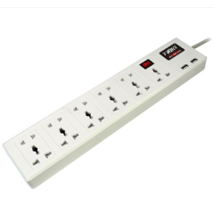 High quality middle east universal USB power extension socket