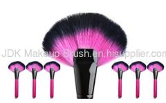 Fan shape Cosmetic nylon hair powder Brush