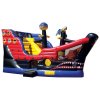 Inflatable pirate ship