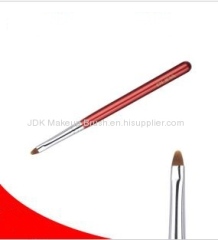 Synthetic hair, wooden handle concealer brush