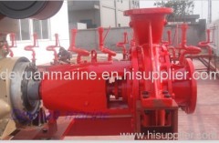 marine external fire pump