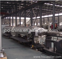 Water supply and draining PE pipe machine