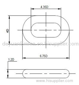 studless anchor chain