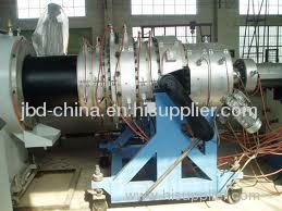 PE pipe processing machine