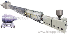 HDPE winding pipe making machine