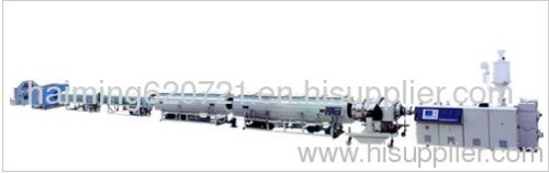 PE pipes production line