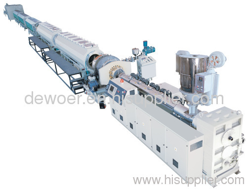 PVC pipe extruder machine