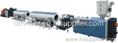 PE pipe production line