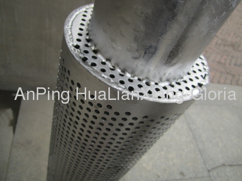 stainless steel perforated tube