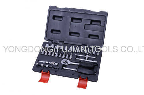 34PCS SOCKET SET(1/4")