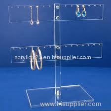 acrylic tabletop jewelry display case