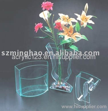 beautiful acrylic vase