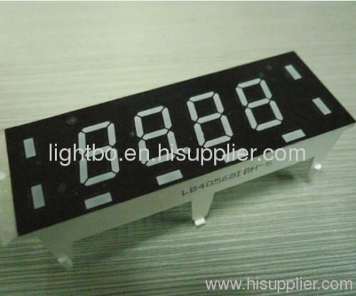Tiết kiệm năng lượng siêu xanh tùy chỉnh 4 chữ số 0,56 inch bảy đoạn màn hình LED cho lò nướng kỹ thuật số