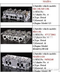 MAZDA F8/FE complete cylinder head best seller