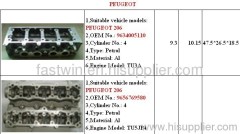 Chinese auto parts toyota cylinder head