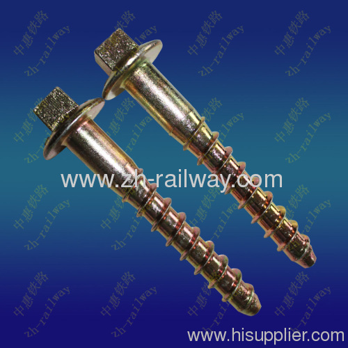 Screw spikes track spike clip