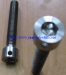 Customized Special Hex Head Bolt With Holes(as drawing)Grade 8.8 10.9 12.9 Hex countersunk screws Black hex bolt hole