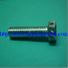 Customized Special Zinc plated Hex Head Bolt With Hole(as drawing) Hexagon head bolt with holes Zinc plated hex bolts