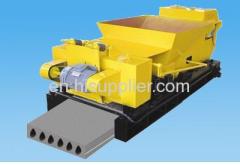 Concrete hollow core slab machine