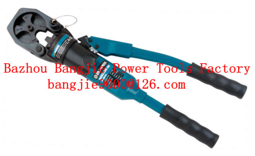 Hydraulic crimping tool Safety system inside