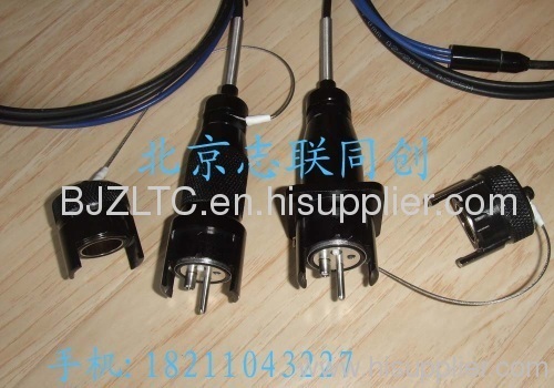 2/4 Channel connector for tactical fiber optic cable