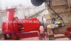 marine external fire pump