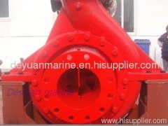 marine external fire pump