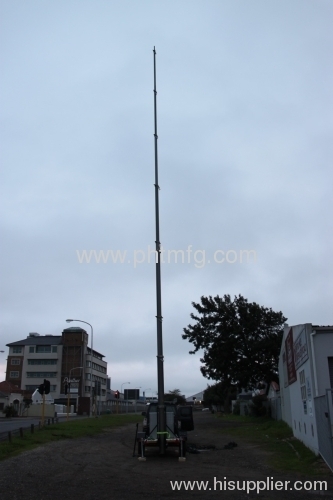 Mobile Military Telescopic Antenna Mast