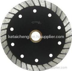 Continuous Wide Tooth Turbo Diamond Blade with Cooling Holes-Economy-4