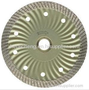 Wave Inner Core with Narrow Turbo Teeth Segment Diamond Blade-4 1/2"-7