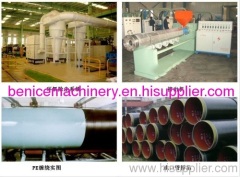 China 3PE anti corrosion pipe equipment