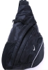 Single strap inclined shoulder sports backpack
