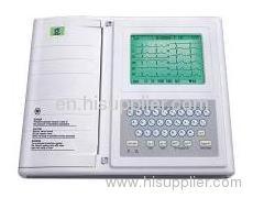 Twelve channel ECG