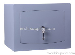 Lazer cut single wall safes with VdS Class 1 approved double bitted key lock