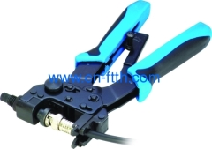 Coaxial cable Compression Crimping Tool