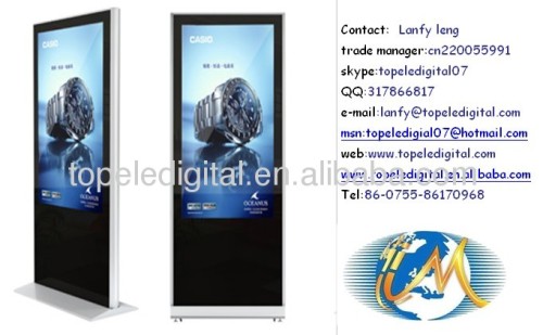 55 inch super thin standing advertising player