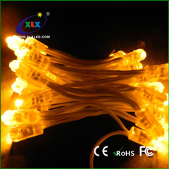 Yellow LED Exposed String Lights