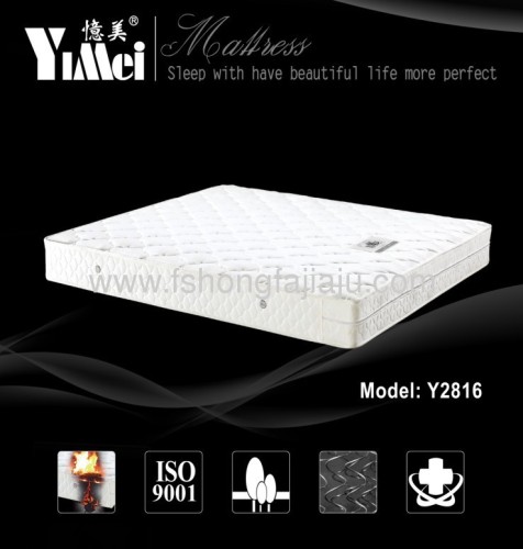 Fire-proof brocade fabric Spring comfort mattress