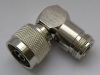 RF adaptor N Male Right Angle to Female connector