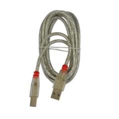 USB Printer Cable ( Transparent)