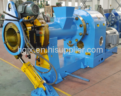 Rubber Extruder With Dual Axis Reducer