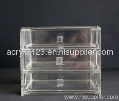 Clear acrylic drawer box/acrylic display box