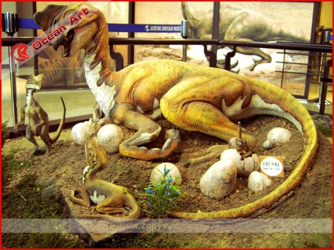 large fiberglass dinosaur